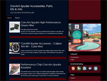 Tablet Screenshot of can-am-spyder.info-place.net